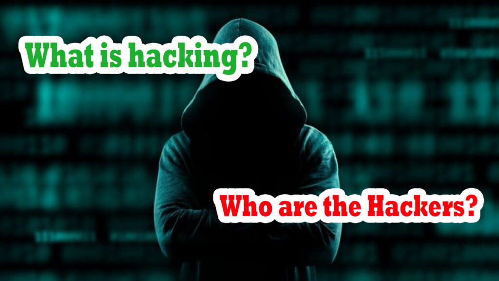 What is hacking and who are hackers?